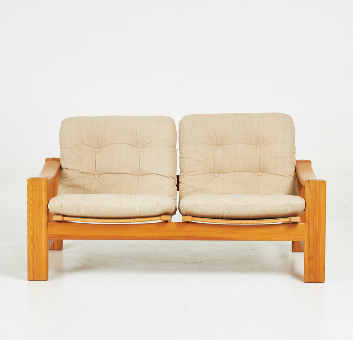 Swedish 70’s Pine Sofa