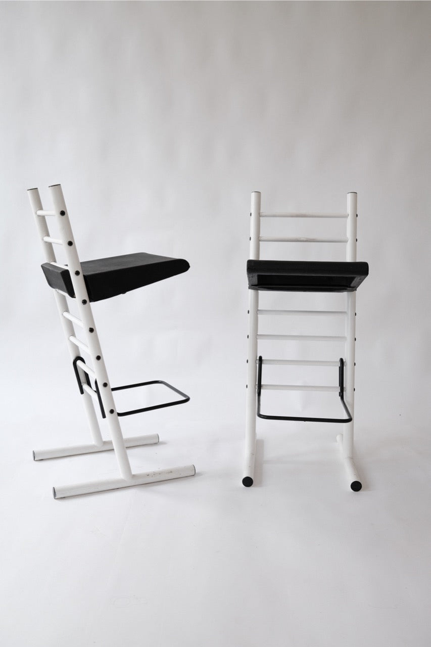 Adjustable barstools, Memphis by Errebi