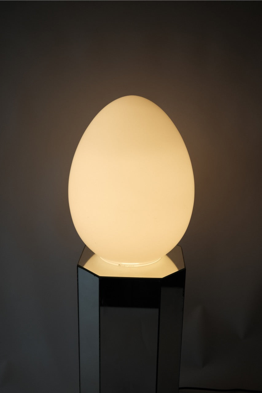 Vintage egg lamp