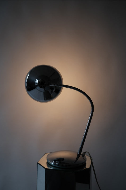 Vintage chrome desk lamp