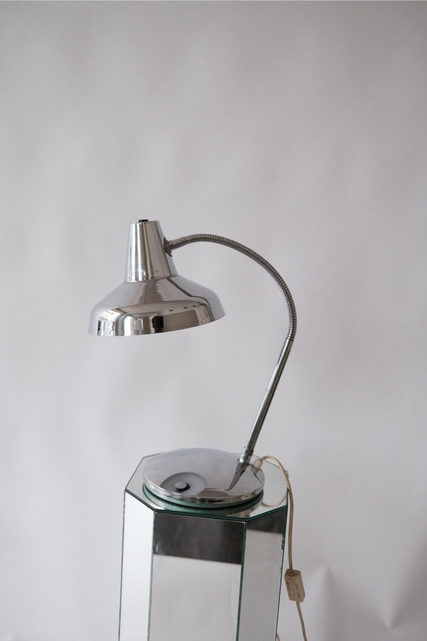 Vintage chrome desk lamp