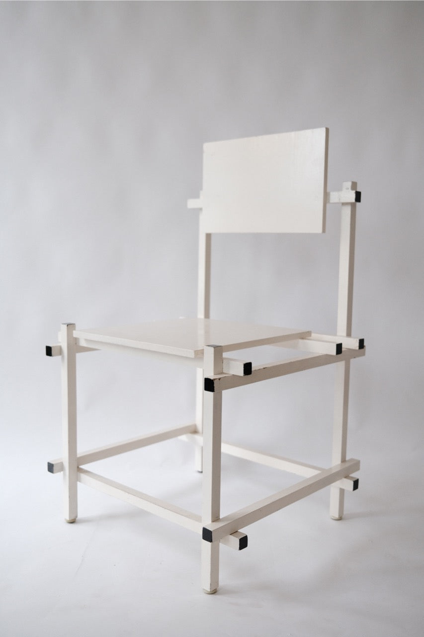 Dinning chair Hoge Stoel by Gerrit Rietveld