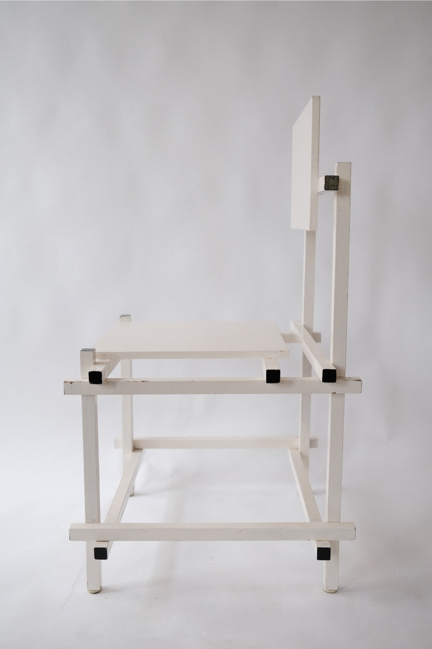 Dinning chair Hoge Stoel by Gerrit Rietveld