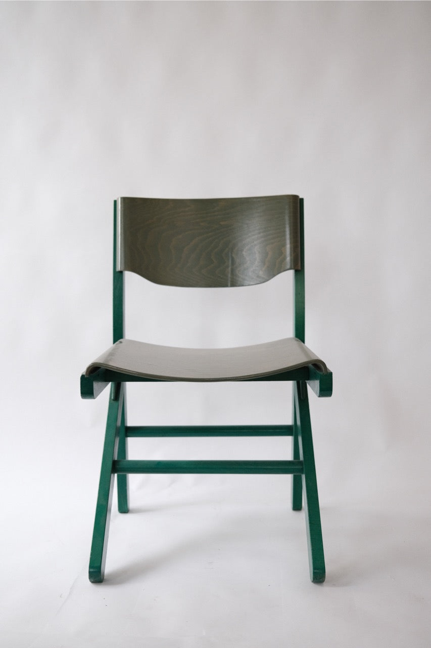 Vintage Beech Dining Chairs by Jomain Baumann