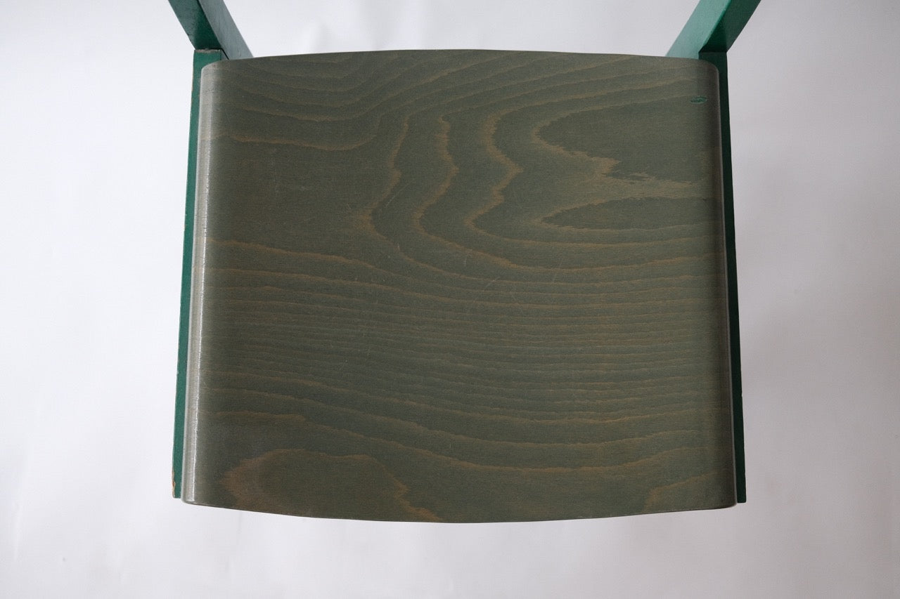 Vintage Beech Dining Chairs by Jomain Baumann