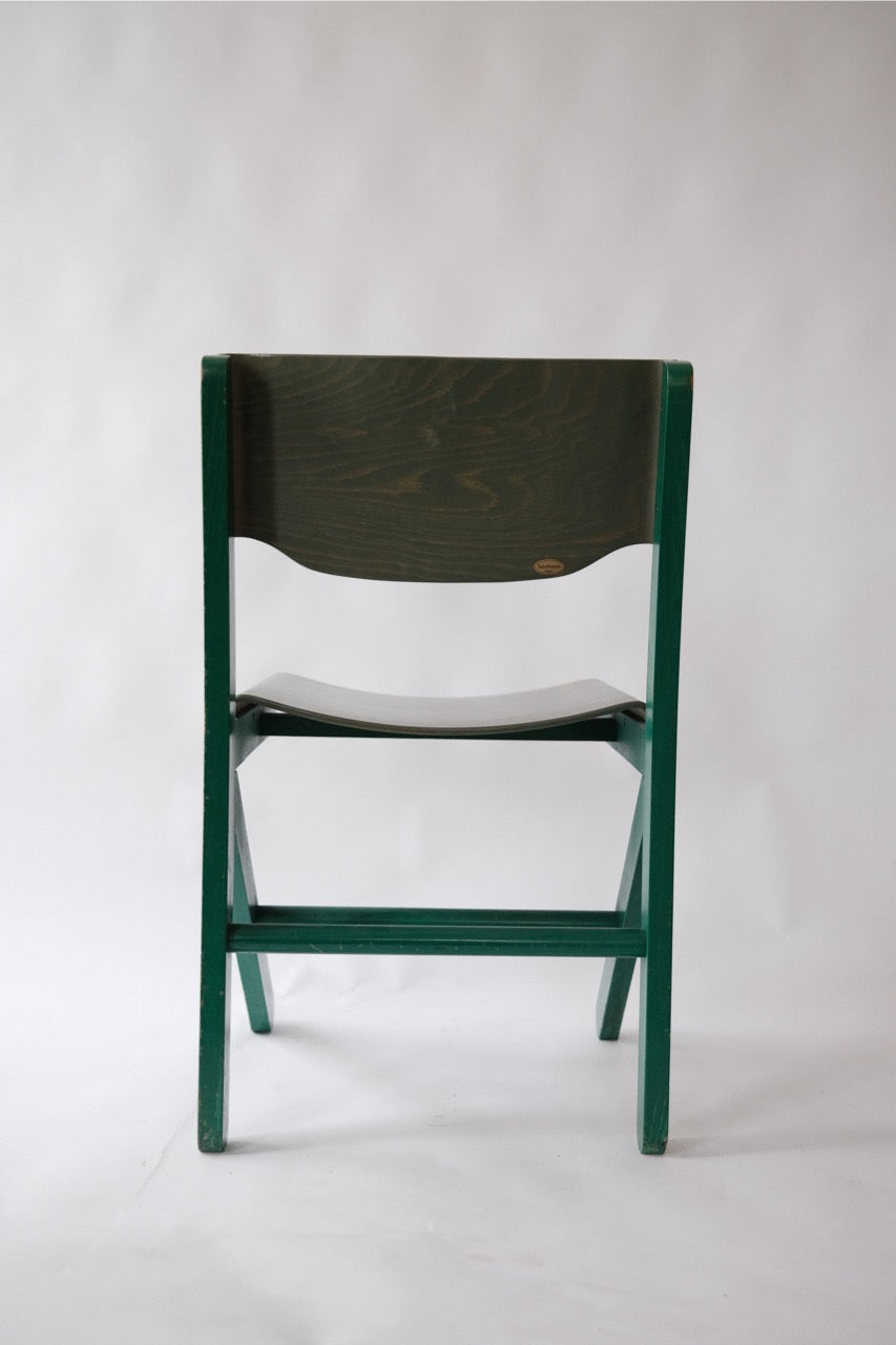 Vintage Beech Dining Chairs by Jomain Baumann