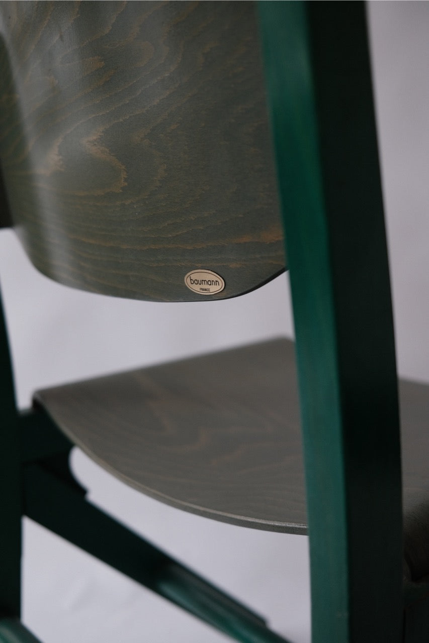 Vintage Beech Dining Chairs by Jomain Baumann