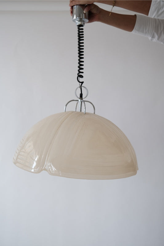 Vintage mushroom ceiling lamp
