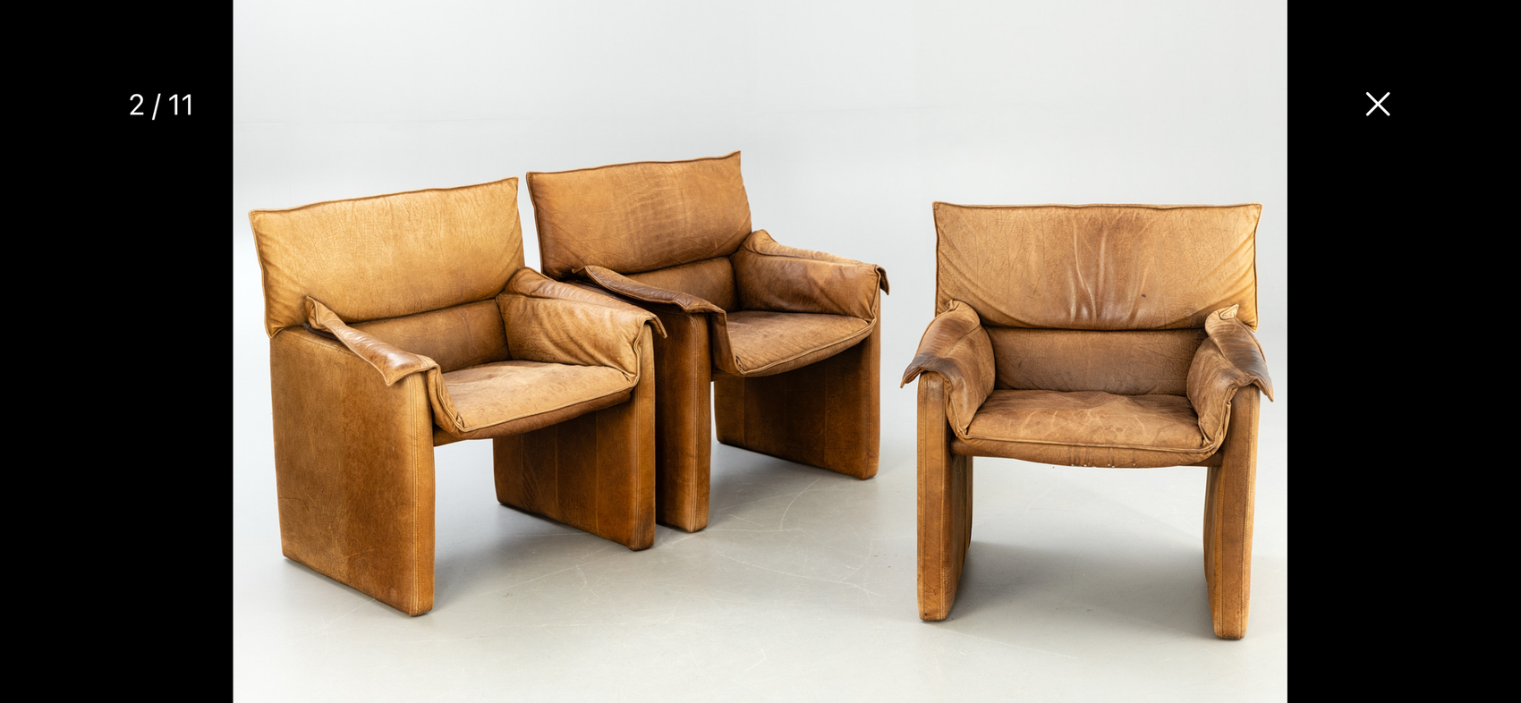 Bartoli full leather chair